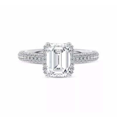 Parallele Engagement Ring by Christian Siriano