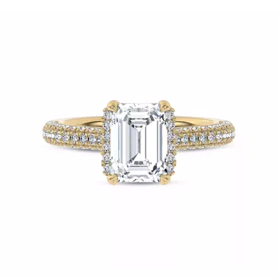 Parallele Lab Engagement Ring by Christian Siriano