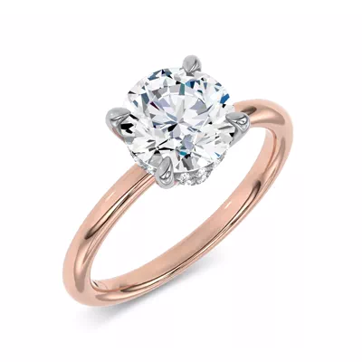 Moonlit Veil Engagement Ring by Christian Siriano