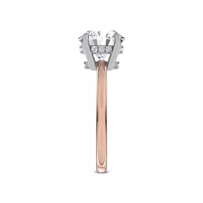 Moonlit Veil Engagement Ring by Christian Siriano