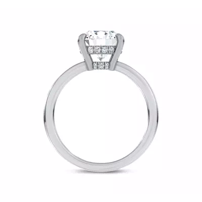 Moonlit Veil Engagement Ring by Christian Siriano