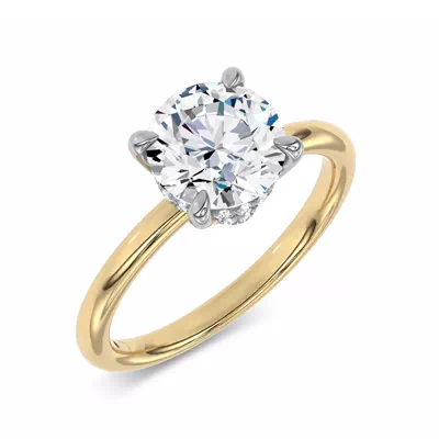 Moonlit Veil Engagement Ring by Christian Siriano
