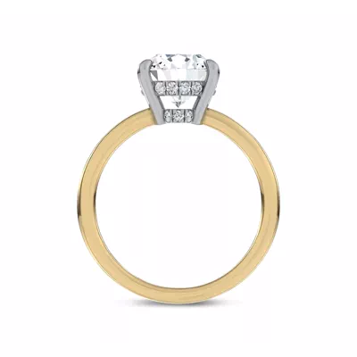 Moonlit Veil Engagement Ring by Christian Siriano