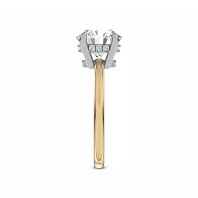 Moonlit Veil Engagement Ring by Christian Siriano