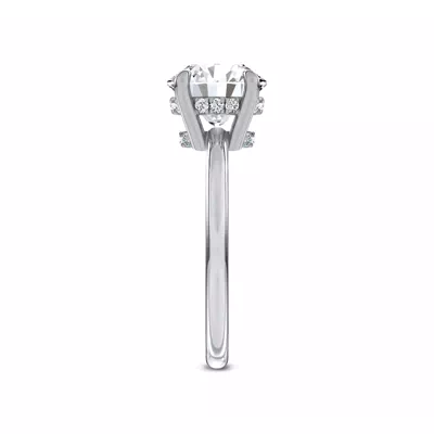 Moonlit Veil Engagement Ring by Christian Siriano