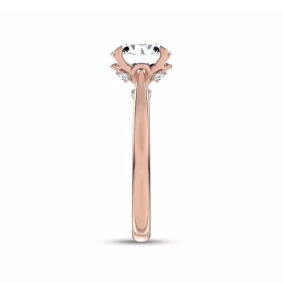 Floria Petal Lab Engagement Ring by Christian Siriano