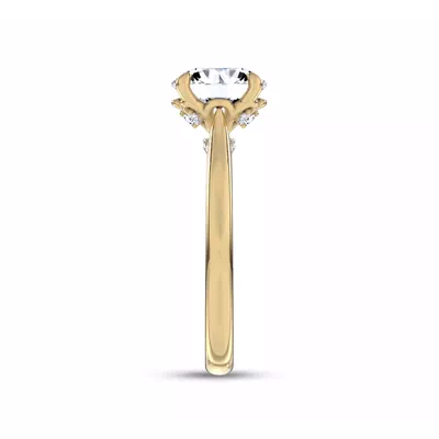 Floria Petal Engagement Ring by Christian Siriano