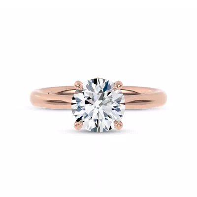 Floria Petal Lab Engagement Ring by Christian Siriano