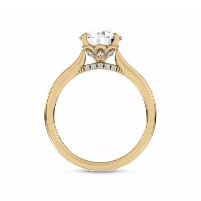 Floria Petal Engagement Ring by Christian Siriano