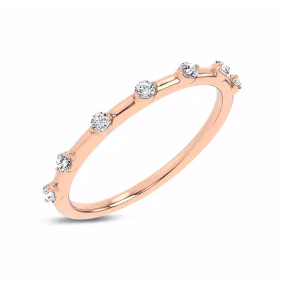 Starlight Spaced Diamond Band