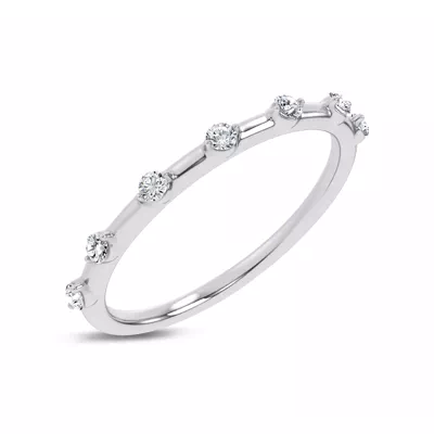 Starlight Spaced Diamond Band