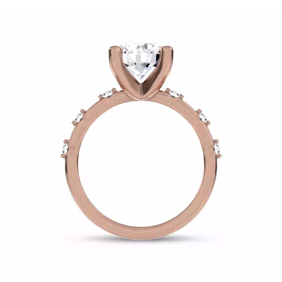 Starlight Spaced Diamond Engagement Ring