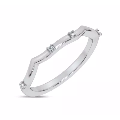 Tira Contour Diamond Band