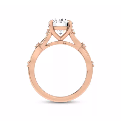 Tira Twist Engagement Ring