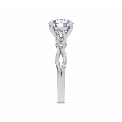 Tira Twist Engagement Ring