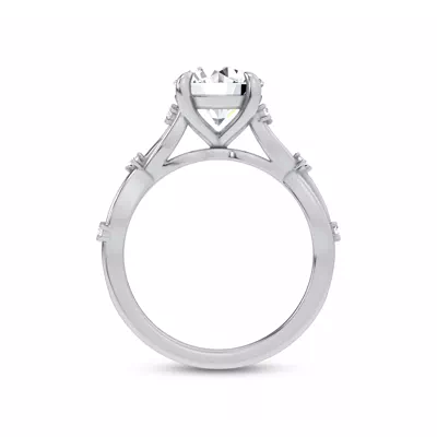 Tira Twist Engagement Ring