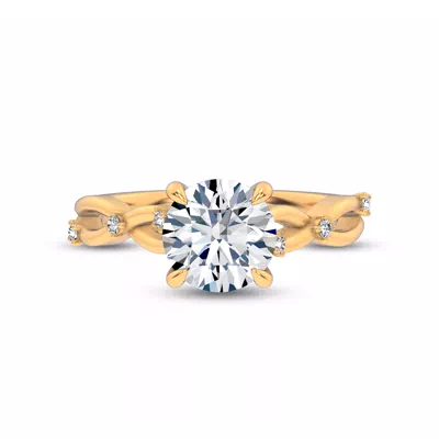 Tira Twist Engagement Ring