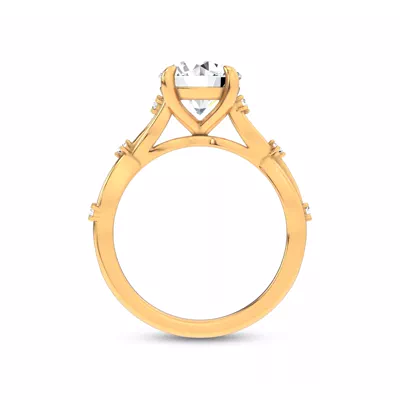 Tira Twist Engagement Ring
