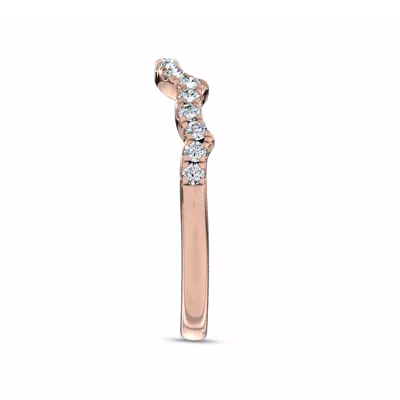 Valora Contoured Pavé Band by Christian Siriano