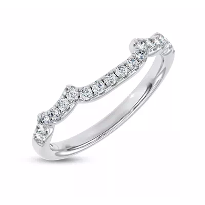 Valora Contoured Pavé Lab Band by Christian Siriano
