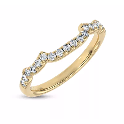 Valora Contoured Pavé Lab Band by Christian Siriano