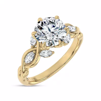 Valora Vine Lab Engagement Ring by Christian Siriano