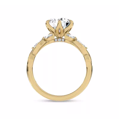 Valora Vine Lab Engagement Ring by Christian Siriano