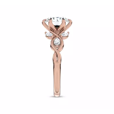 Valora Vine Lab Engagement Ring by Christian Siriano