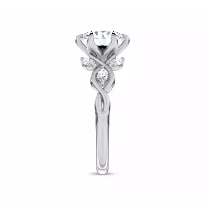 Valora Vine Lab Engagement Ring by Christian Siriano