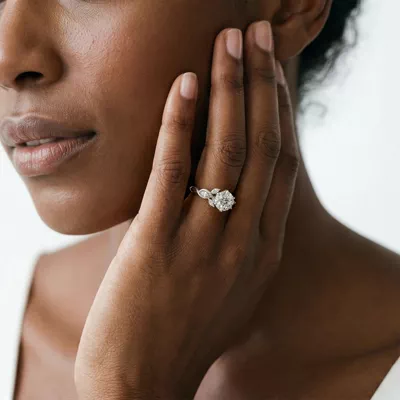 Valora Vine Lab Engagement Ring by Christian Siriano