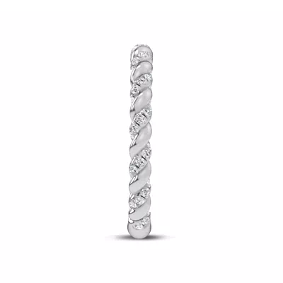 Dorza Twisted Pavé Band
