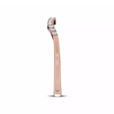 Seravine Contour Pavé Band