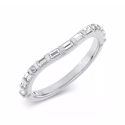 Mirabel Baguette Contoured Lab Band by Christian Siriano