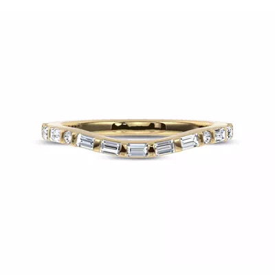 Mirabel Baguette Contoured Lab Band by Christian Siriano