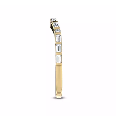 Mirabel Baguette Contoured Lab Band by Christian Siriano