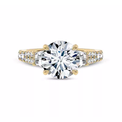 Mirabel Trapezoid Lab Engagement Ring by Christian Siriano