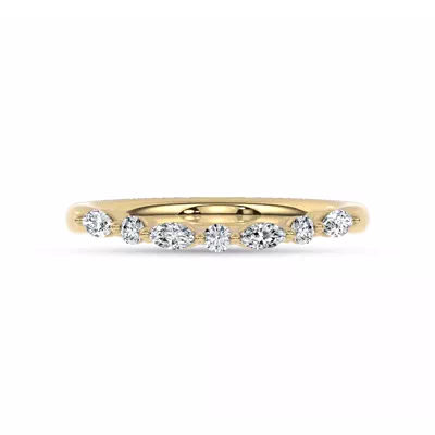 Novelle Mixed Shape Band by Christian Siriano