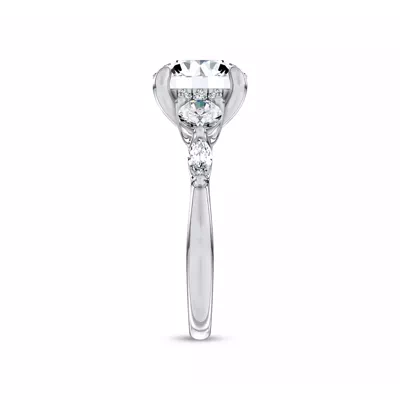 Novelle Mixed Shape Engagement Ring by Christian Siriano