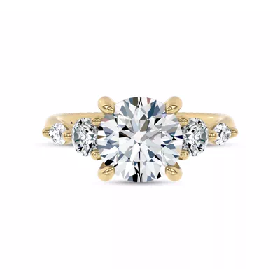 Novelle Mixed Shape Engagement Ring by Christian Siriano