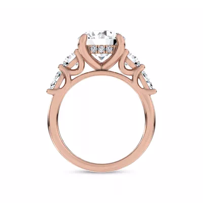 Novelle Mixed Shape Engagement Ring by Christian Siriano