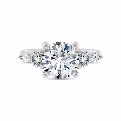 Novelle Mixed Shape Lab Engagement Ring by Christian Siriano