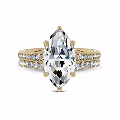Marcelle Curved Pavé Lab Diamond Band
