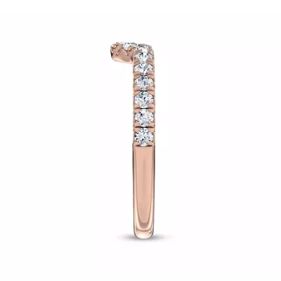 Ovation Contoured Pavé Band by Christian Siriano