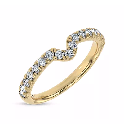 Ovation Contoured Pavé Lab Band by Christian Siriano