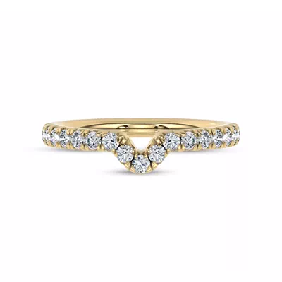 Ovation Contoured Pavé Band by Christian Siriano