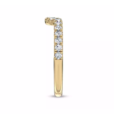 Ovation Contoured Pavé Band by Christian Siriano
