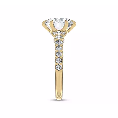Ovation Pavé Engagement Ring by Christian Siriano