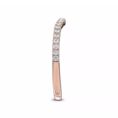 Serenade Contoured Pavé Lab Band by Christian Siriano