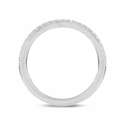 Serenade Contoured Pavé Lab Band by Christian Siriano