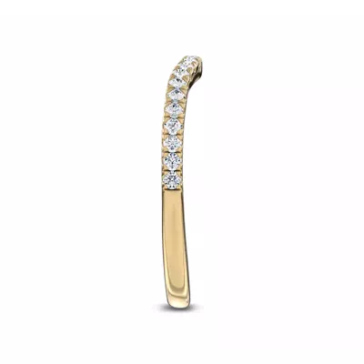 Serenade Contoured Pavé Lab Band by Christian Siriano